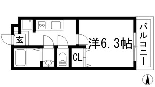 パル石橋の物件間取画像